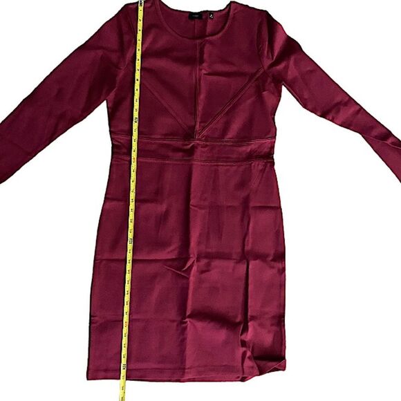 Society New York Womens Size Medium Sheath Dress New Scoop Neck Classiccore Twee - Picture 5 of 7